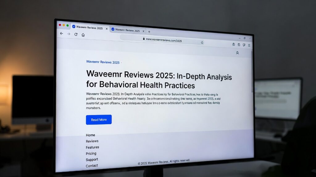 Waveemr Reviews 2025: In-Depth Analysis for Behavioral Health Practices Waveemr Reviews 2025: In-Depth Analysis for Behavioral Health Practices