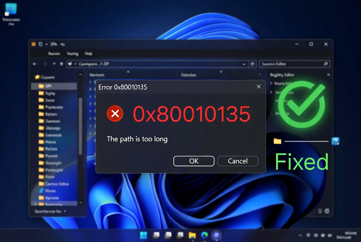 Error 0x80010135